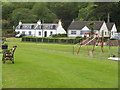 Houses and playpark at Corrie