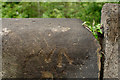 Rivet Bench Mark, Leeds Road Railway Bridge