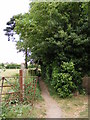 Footpath to Spring Lane