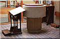 Holy Trinity & St Augustine, South Birkbeck Road, Leytonstone - Font