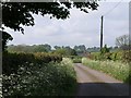 ST2315 : Approaching Westhay Farm by Derek Harper