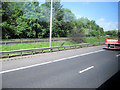 Slip road to westbound M62 from M6 northbound