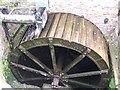 Mosty Lea Mill - wheel in full flow