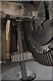 SP6894 : Kibworth Postmill - Stones and Gears by Ashley Dace