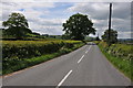 SO4203 : Road near Llandenny by Philip Halling