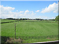 Fields at Thackwood Farm from M6 northbound