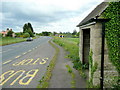 SO7414 : Bus shelter by the A48 by Jonathan Billinger