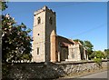 All Saints; the parish church of Honington