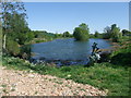 Fishing lake near Warden Grange