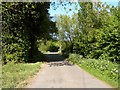 Bardwell Road, approaching the village