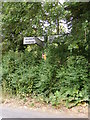 TM2956 : Roadsign on Easton Road by Geographer