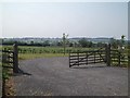 Farm driveway