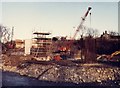 Constructing the A55  viaduct over Afon Ogwen