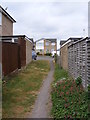 Footpath to Churchill Crescent