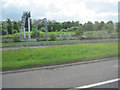 Railway approaching Cardonald station