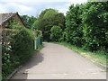 Access road to Overbrook, Dawlish