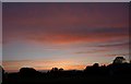 Sunset over Cricketfield Road