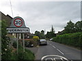 Puckington, entrance sign