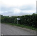 ST6905 : Duntish, entrance sign by Alex McGregor