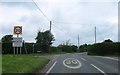 Bishops Caundle, entrance sign