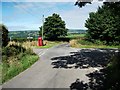 Road junction & phone box