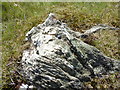 Ordnance Survey bolt in rock trigpoint - Cwm Howard, Llandudno