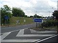 Entrance to Newport Pagnell services southbound