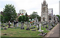 St Thomas of Canterbury, Rylston Road, Fulham - Churchyard