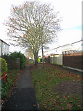 SU6152 : Estate path - Winklebury by Mr Ignavy