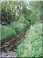 Brompton Beck, Brompton - looking upstream from the ford