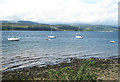 Yachts on Loch Fyne