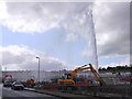 Water Burst, Burnley Wood, Lancashire