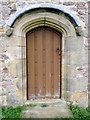 NZ2902 : Priest's door, St Mary's Church by Maigheach-gheal
