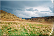 NN2668 : Moorland outside Meannanach Bothy by Patrick Vincent