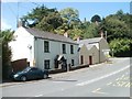 Llanbadoc houses at Prescoed junction