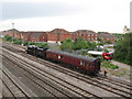 8F steam locomotive in Pengam Sidings