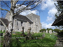 TQ1810 : St Nicholas' Church, Bramber Castle by Ian Cunliffe