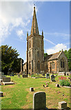 ST5818 : St Andrew's parish church - Trent by Mike Searle