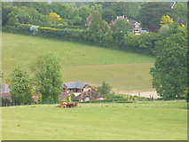 TQ1551 : Downland by Chapel Farm by Colin Smith