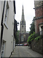 St Alkmunds Church from Fish street