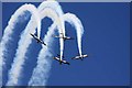 The Blades air display team at Farnborough Airshow