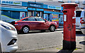 J3671 : Pillar box, Belfast by Albert Bridge