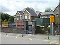 Southern edge of Libanus Primary School, Blackwood