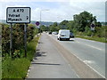 A472 two miles from Ystrad Mynach