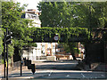 Disused railway bridge over Rotherhithe New Road