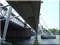 TQ3080 : Hungerford Bridge underside by Malc McDonald