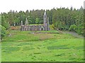 M0967 : Ruined Church of Ireland at Tourmakeady by Oliver Dixon
