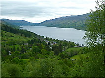 NN6423 : Loch Earn from Lochearnhead by Anthony O'Neil