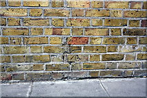 TQ2481 : Benchmark on roadside wall of former Dominican Convent on Portobello Road by Roger Templeman