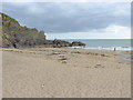 SW9940 : Hemmick Beach by Alan Hunt